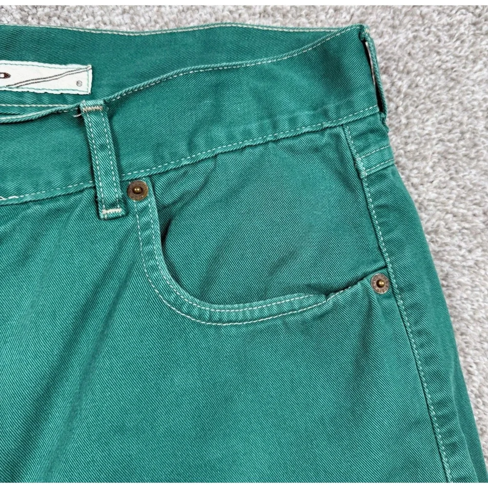 Vintage Marithe Francois Girbaud Shorts Men's 34 Green Carpenter Y2K USA